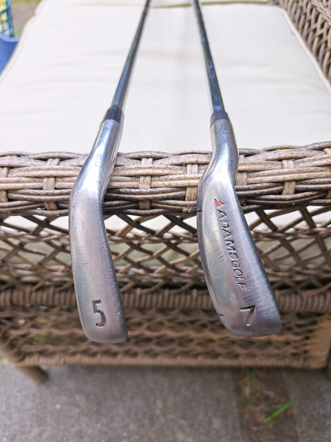Left Handed Irons - 5 Iron and 7 Iron