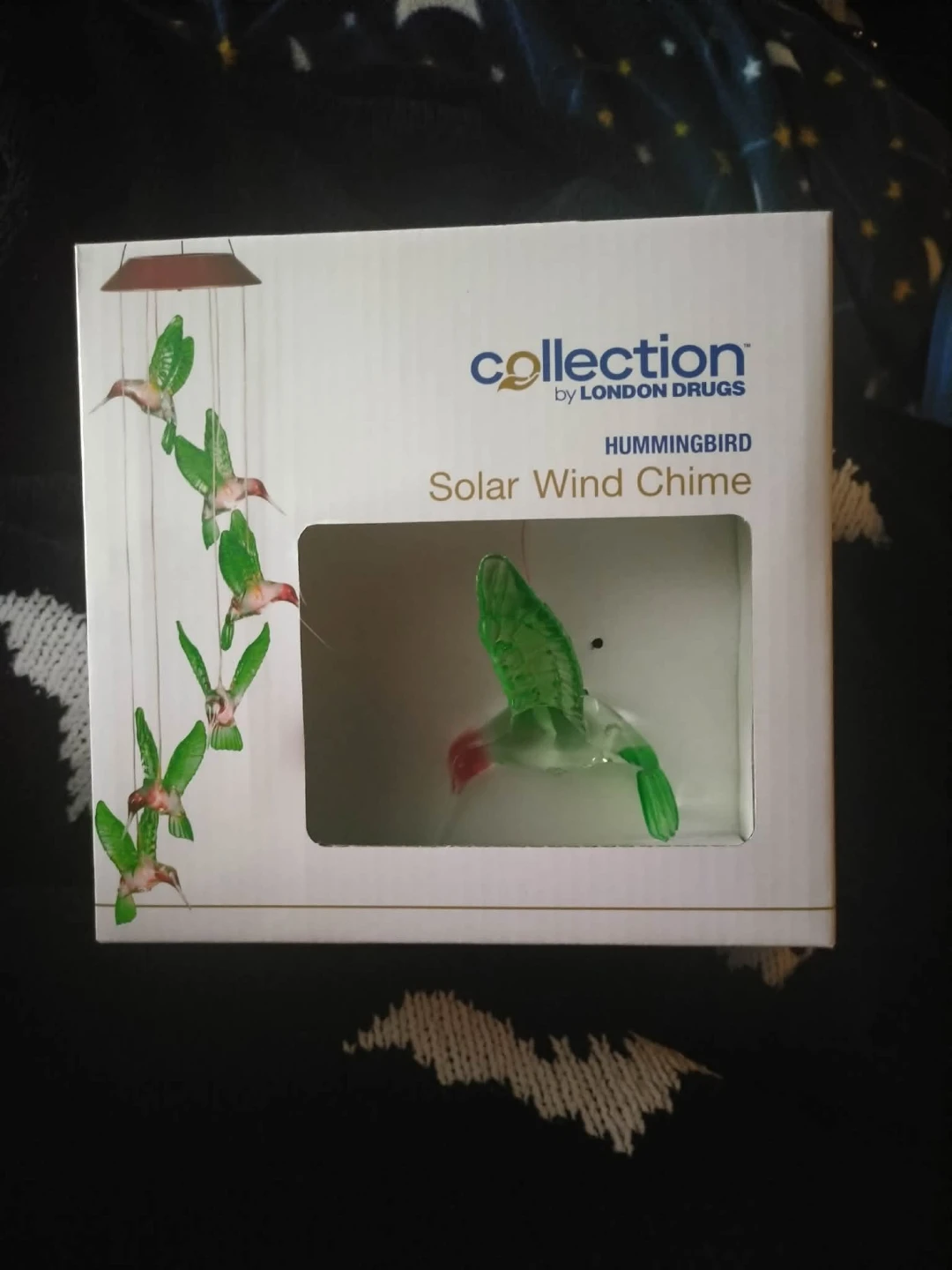 Collection by London Drugs Hummingbird Solar Wind Chime
