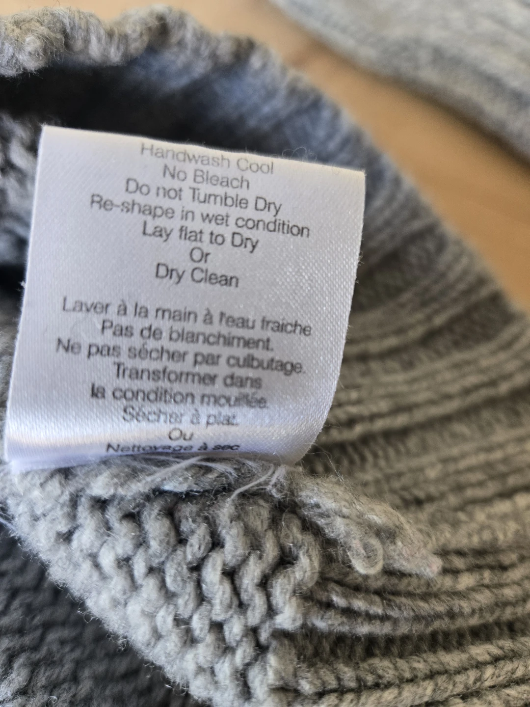 TNA Grey Fair Isle Wool Sweater - photo 5