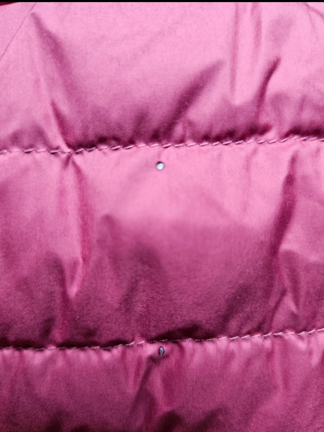 Puffer Coat - Pink - Hooded - Size large Ladies - photo 3