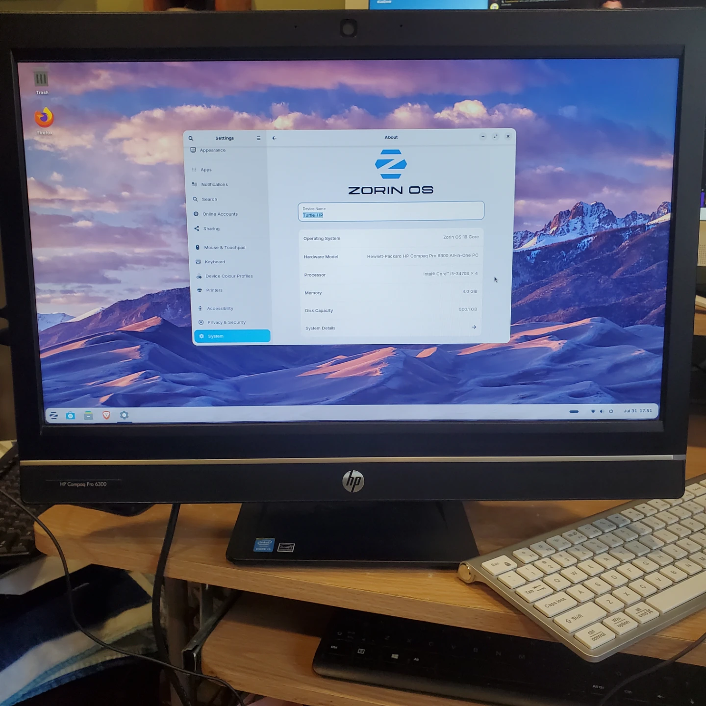 HP All-in-one computer - photo 4