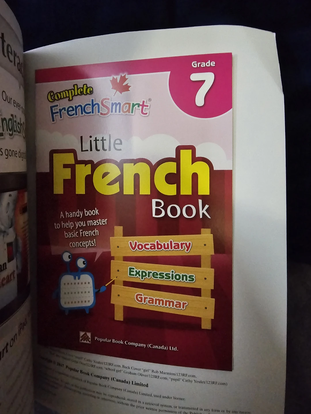 Complete FrenchSmart Grade 7 Enriched Edition Book - photo 2