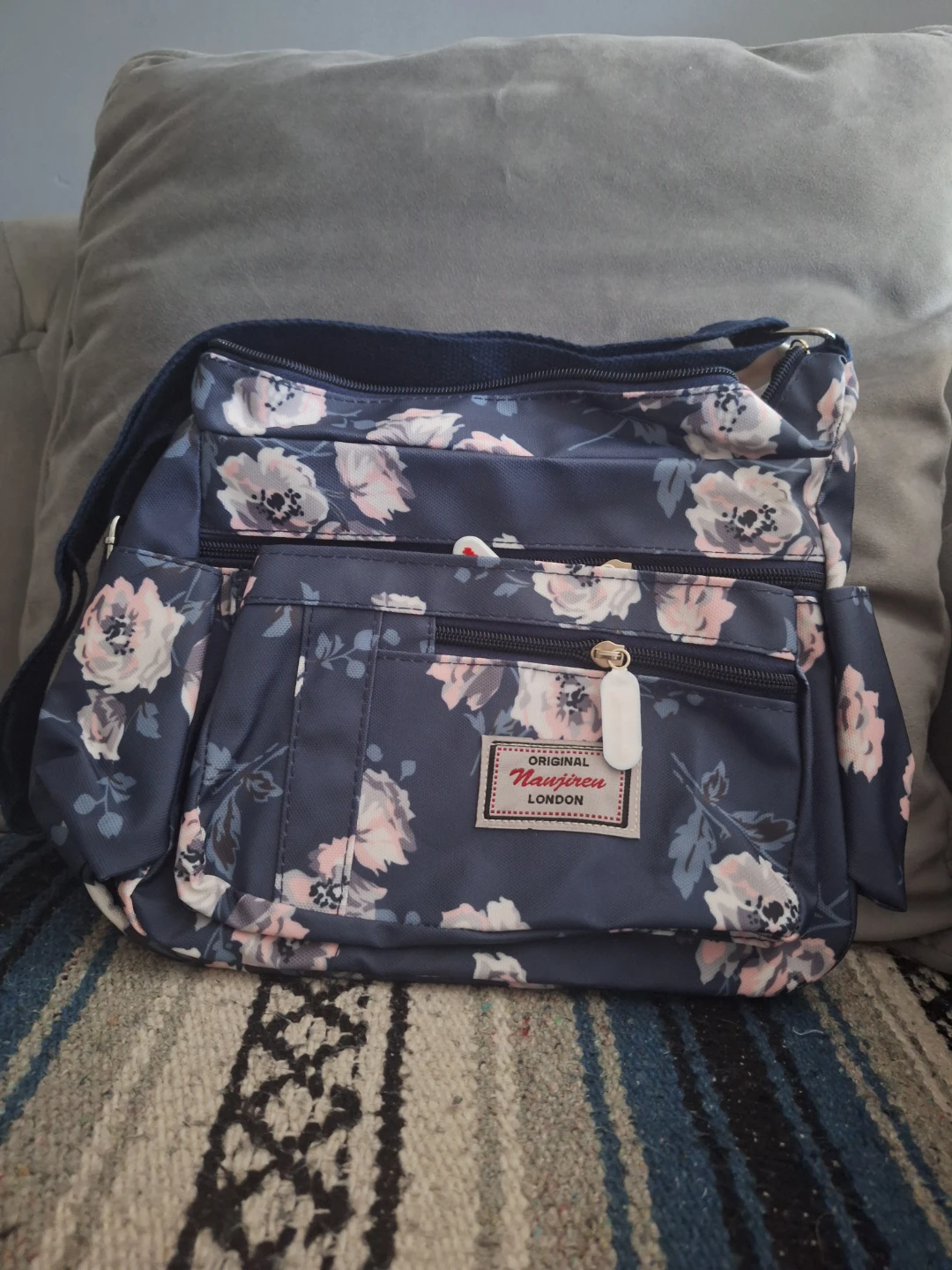 Original Huazhuren London Floral Shoulder Bag - photo 4