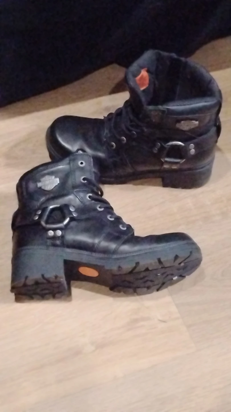Harley-Davidson Black Leather Boots - photo 3