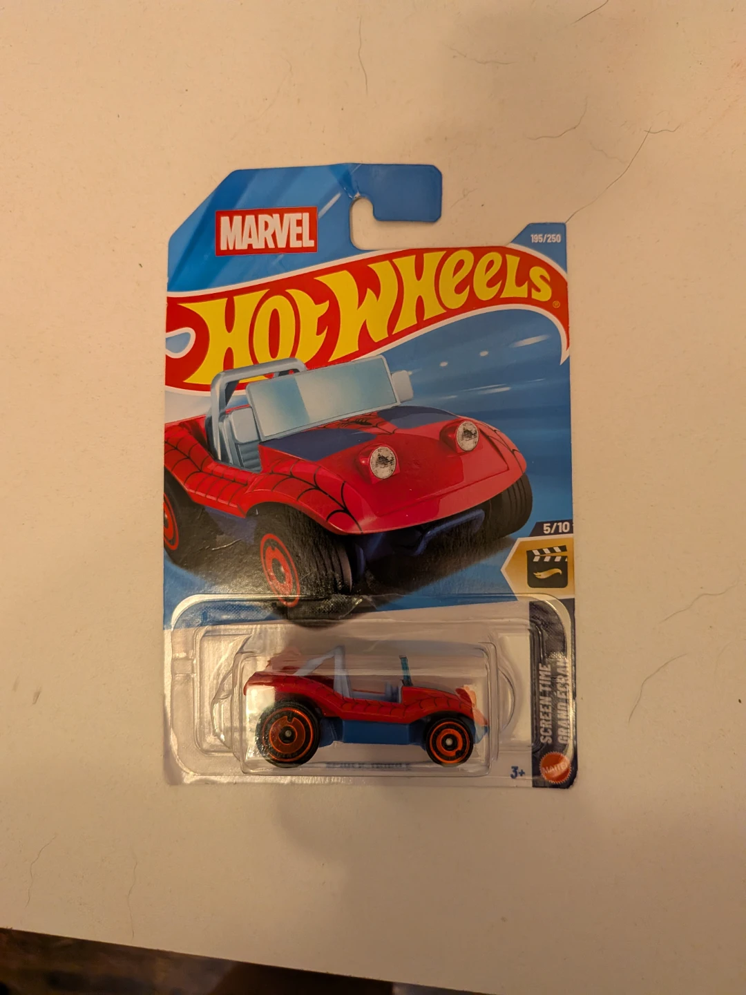 Hot Wheels Marvel Spider-Mobile Die-Cast Car