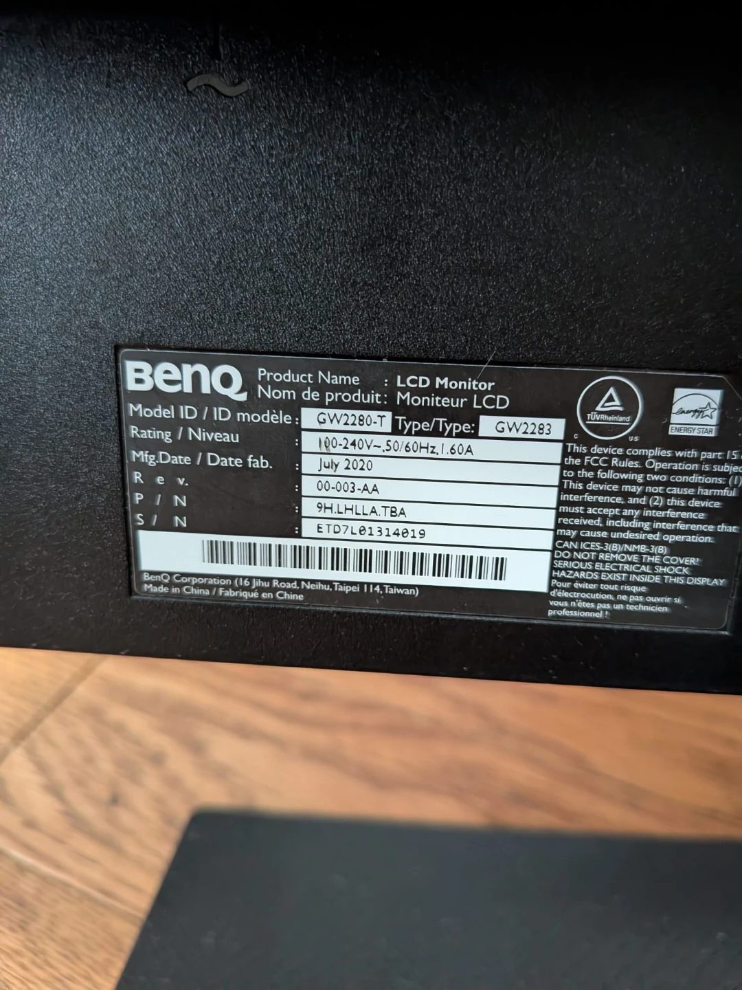 BenQ GW2280-T LCD Monitor 22" - photo 2