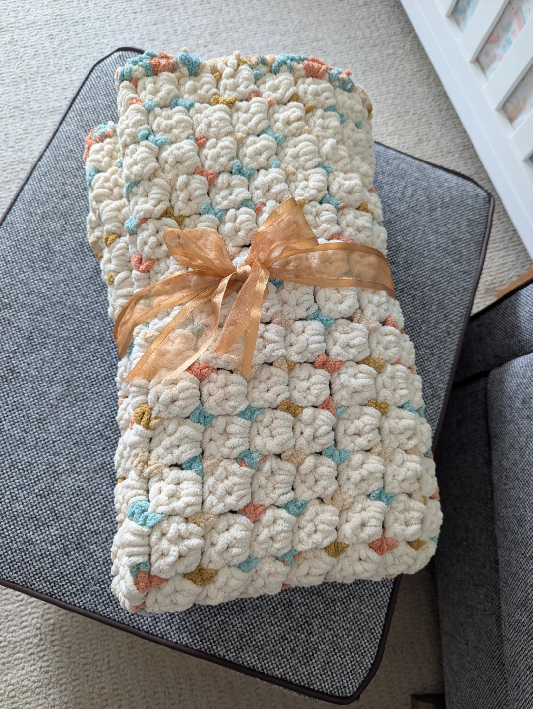 Handmade Crochet Cloud Blanket