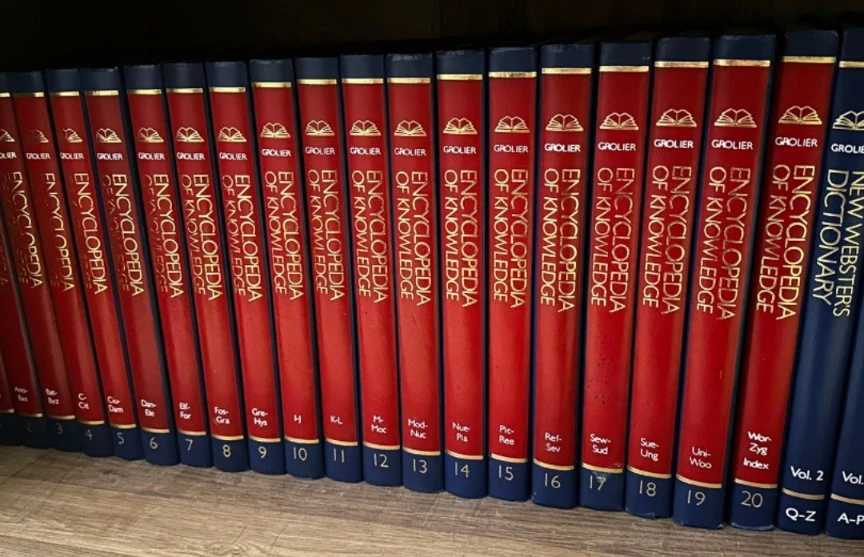 Grolier 20 Volume Complete Set of Encyclopedias