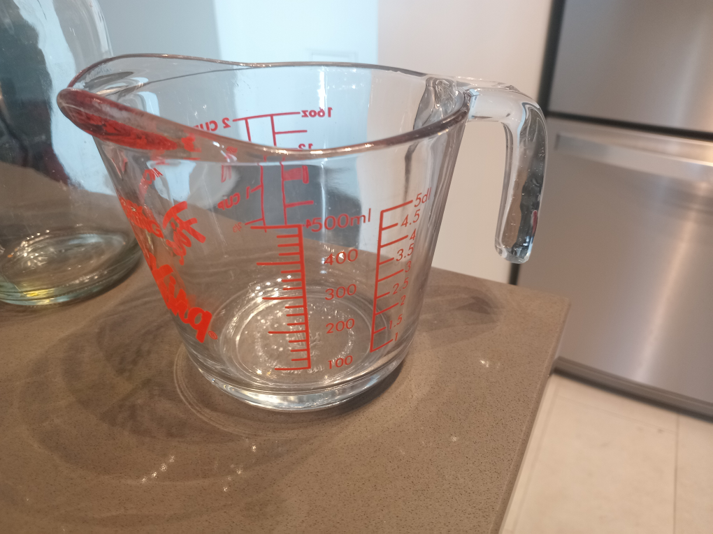 2 Glass Jars and 1 Measuring Cup Set - photo 3