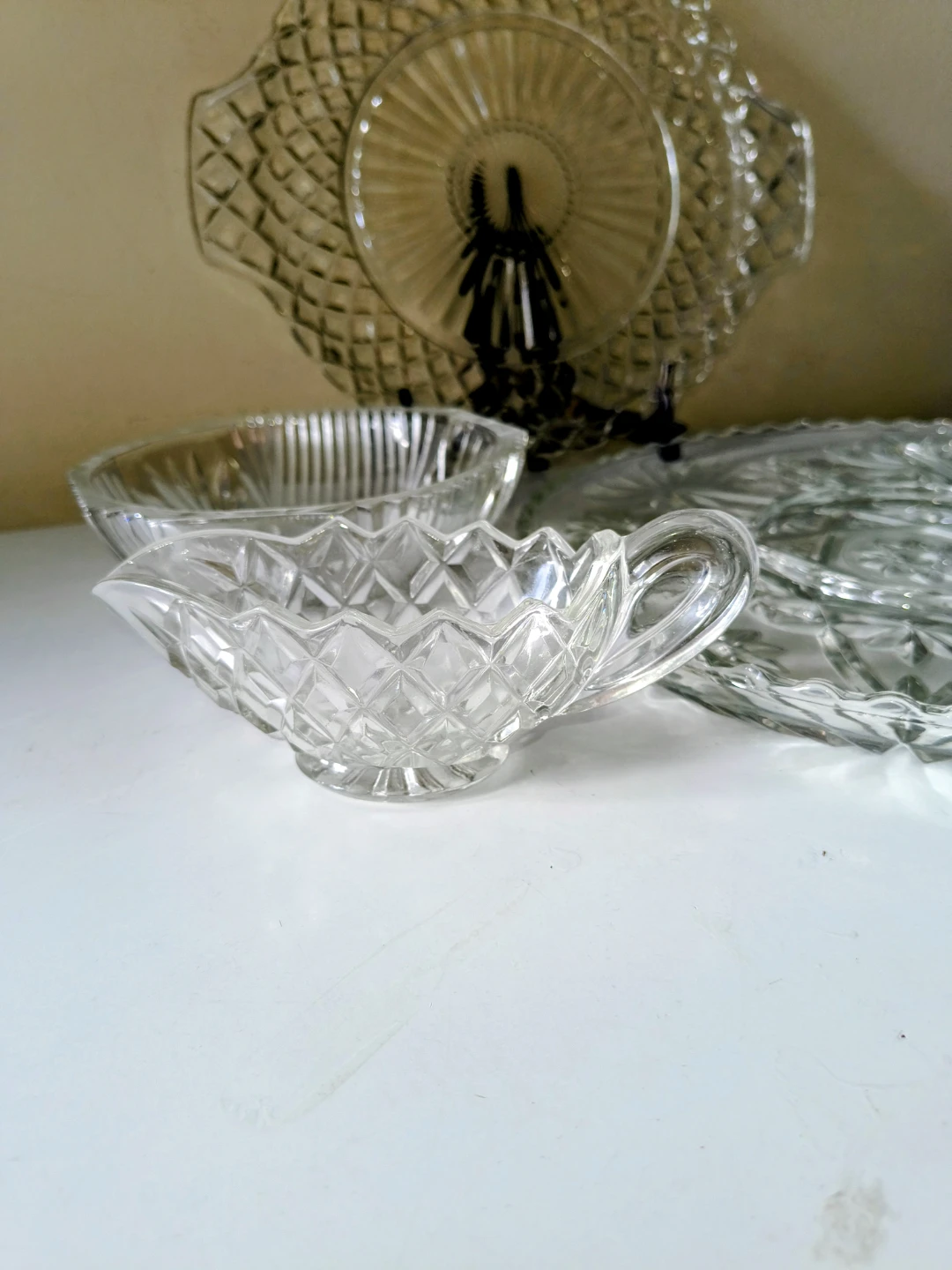 Crystal Serving Dishes Lot - photo 4