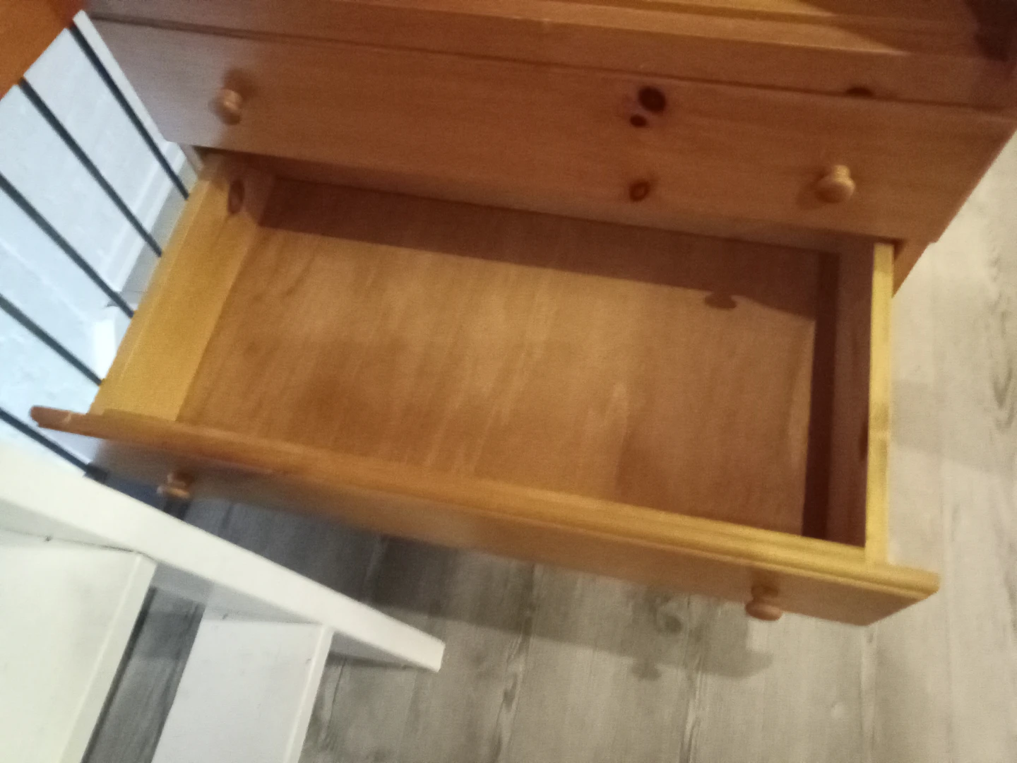 Pine Armoire with Drawers - photo 5