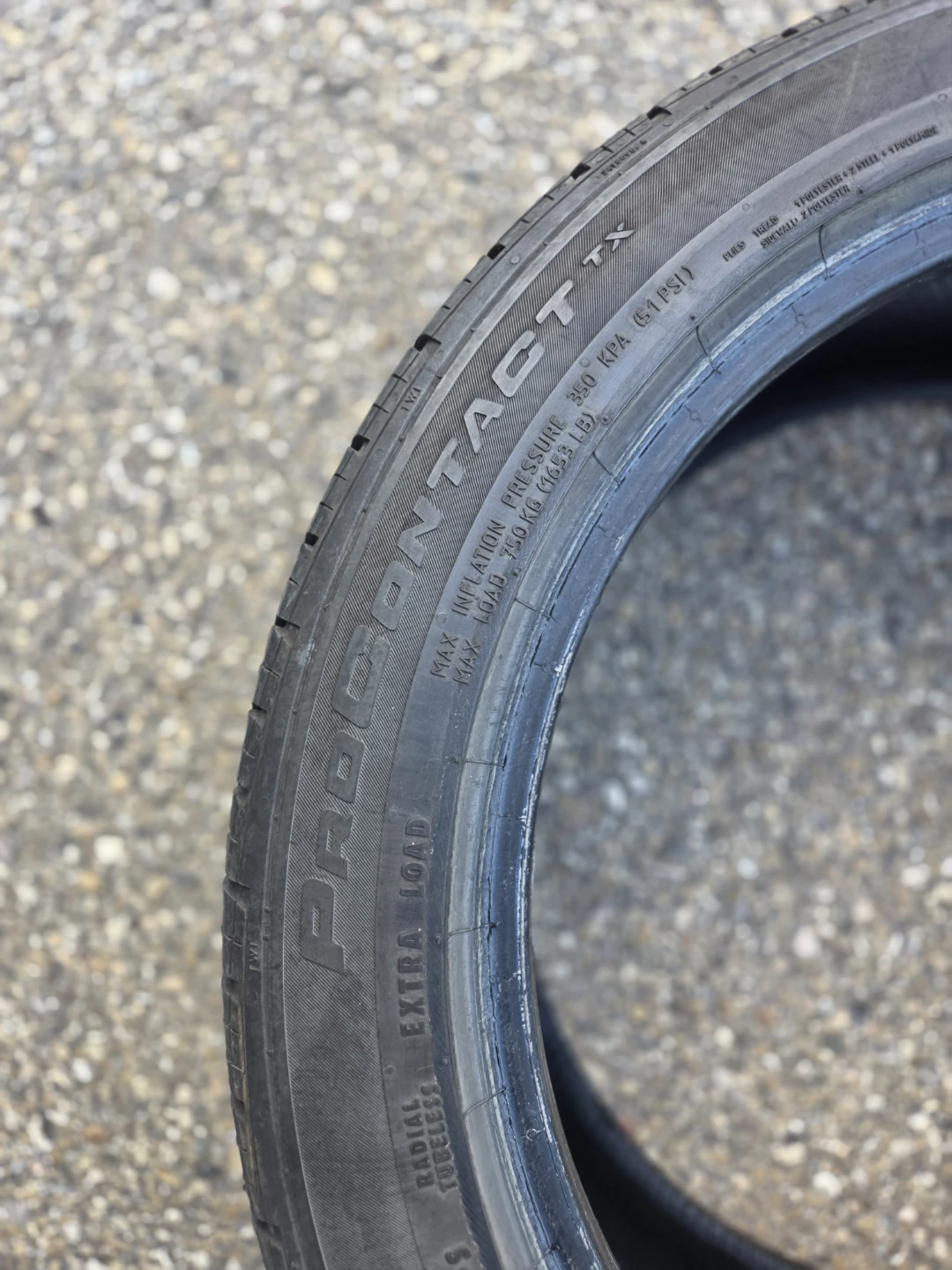 2 Continental ProContact TX Tires - 235/45R18 - photo 4