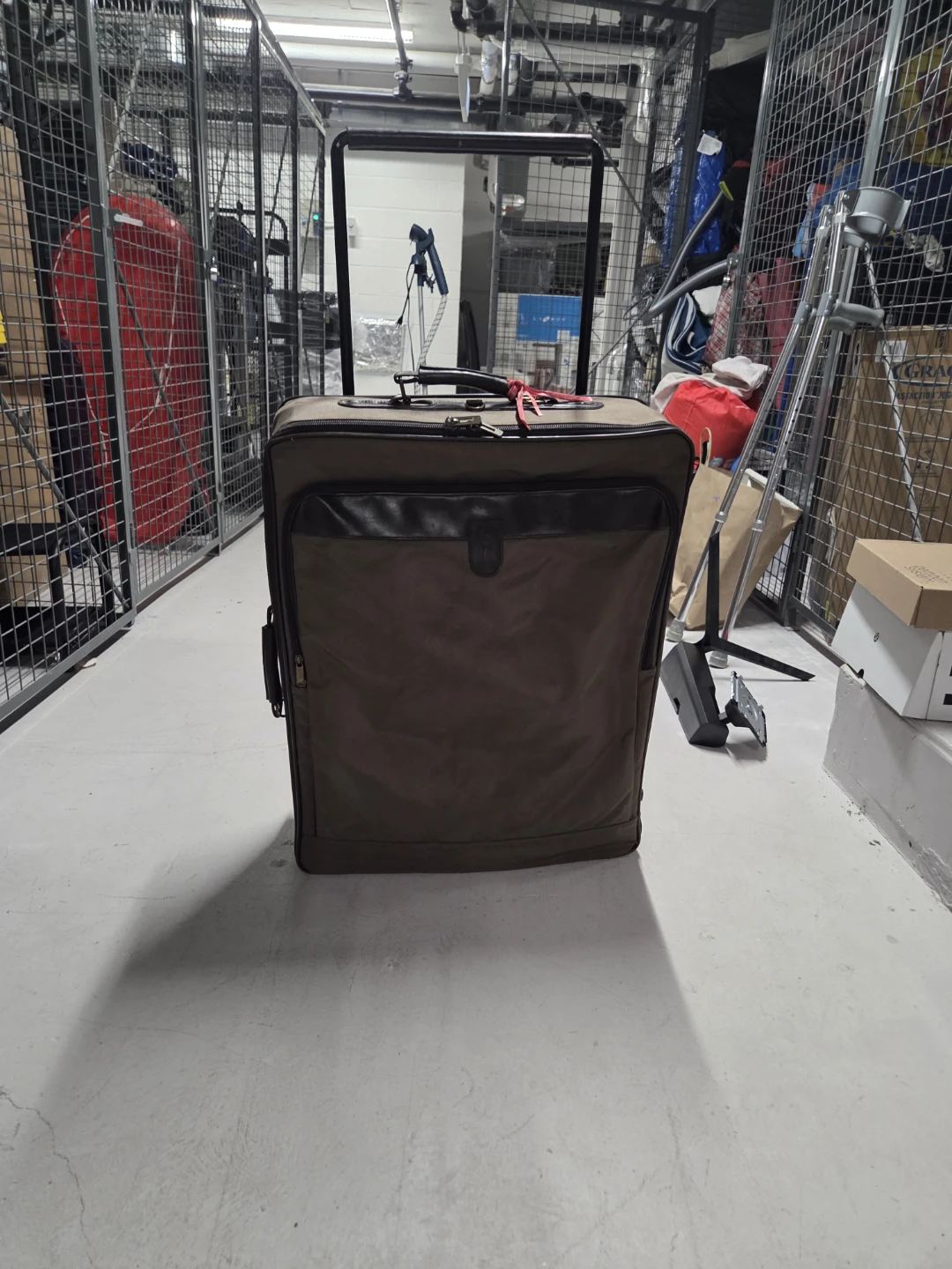Brown Suitcase with Wheels - photo 3