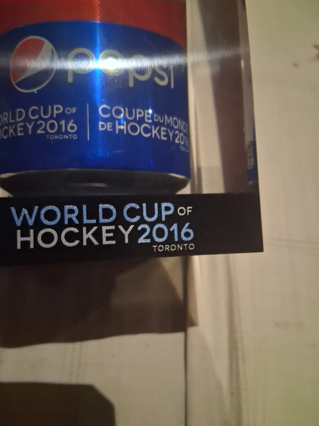 Pepsi World Cup of Hockey 2016 Collectible Can - photo 3