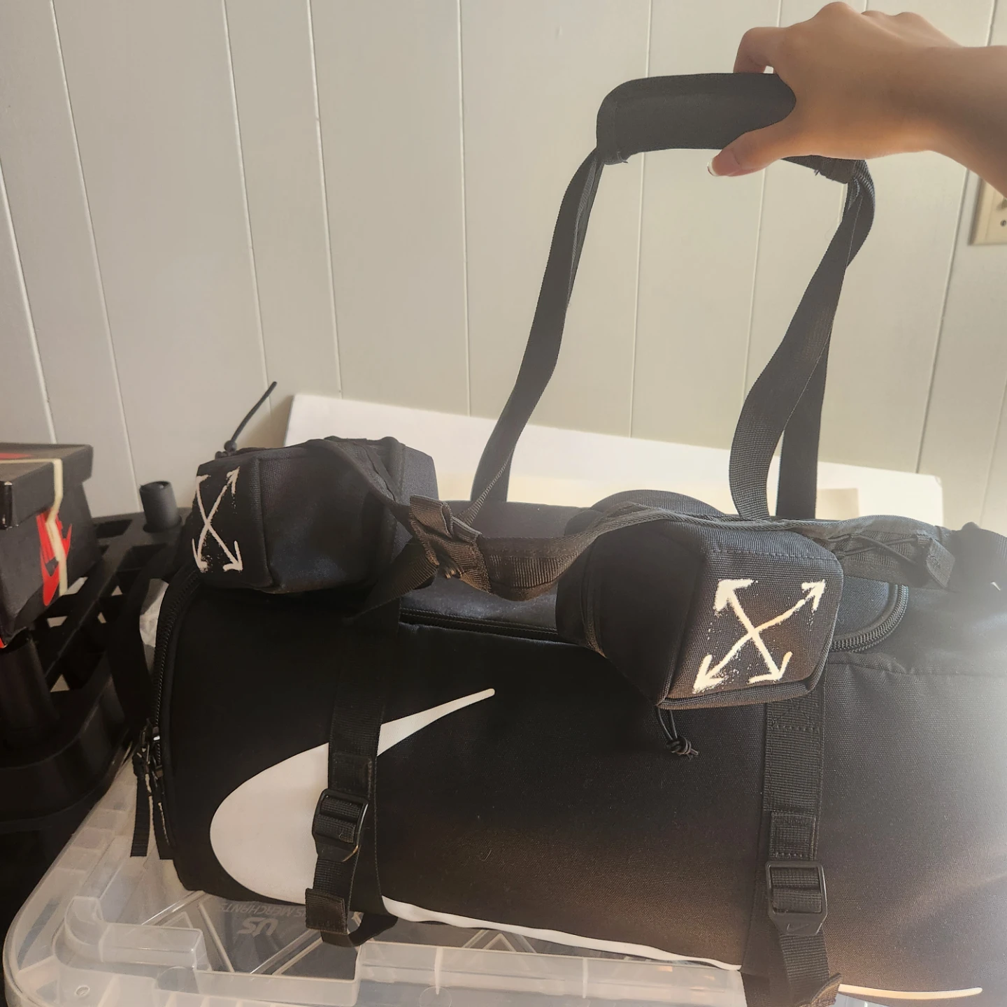 OFF-WHITE™ x NIKE Duffle Bag - photo 2