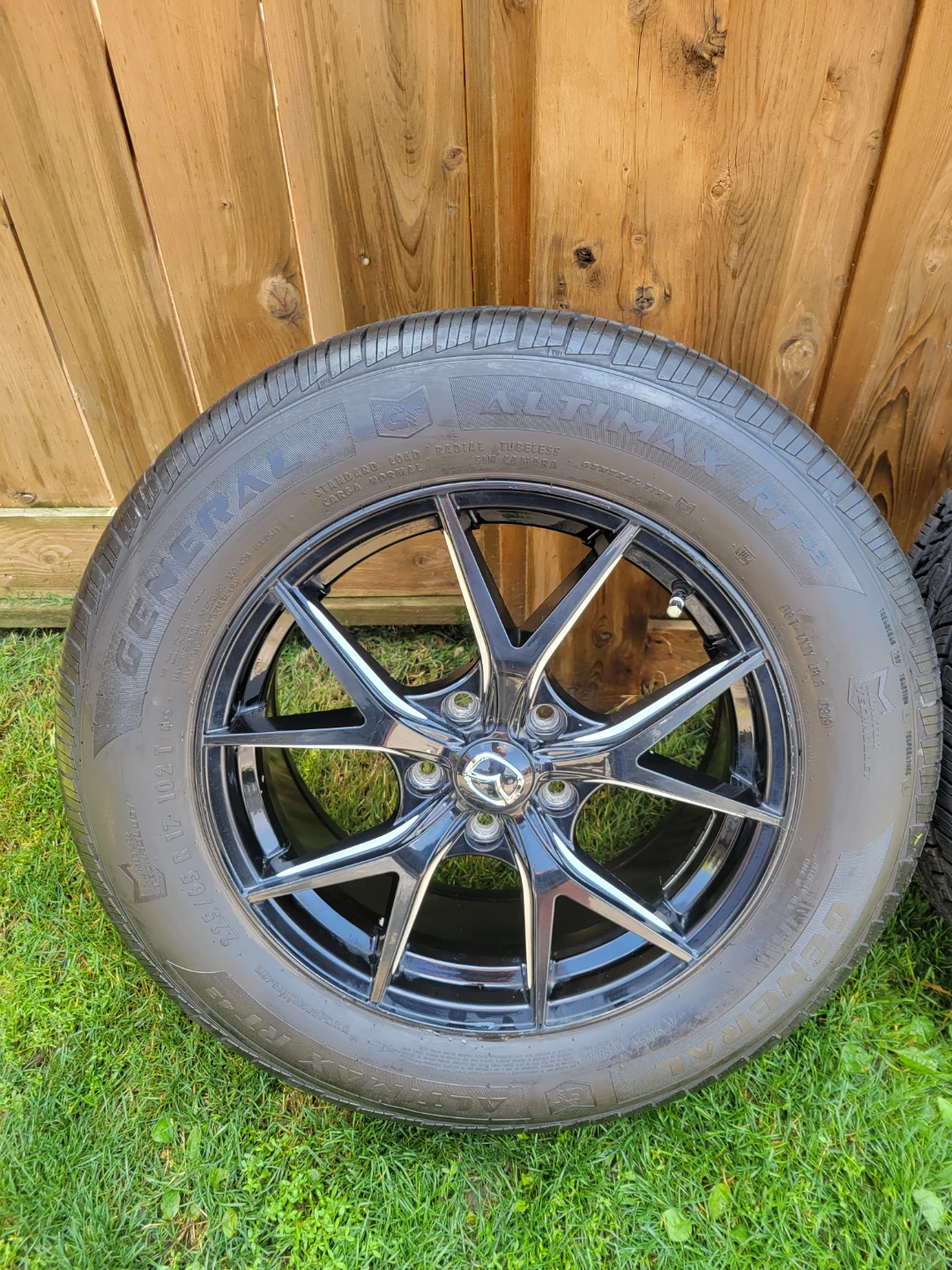 Mazda Rims with General Tire Altimax RT43 Tires - photo 2
