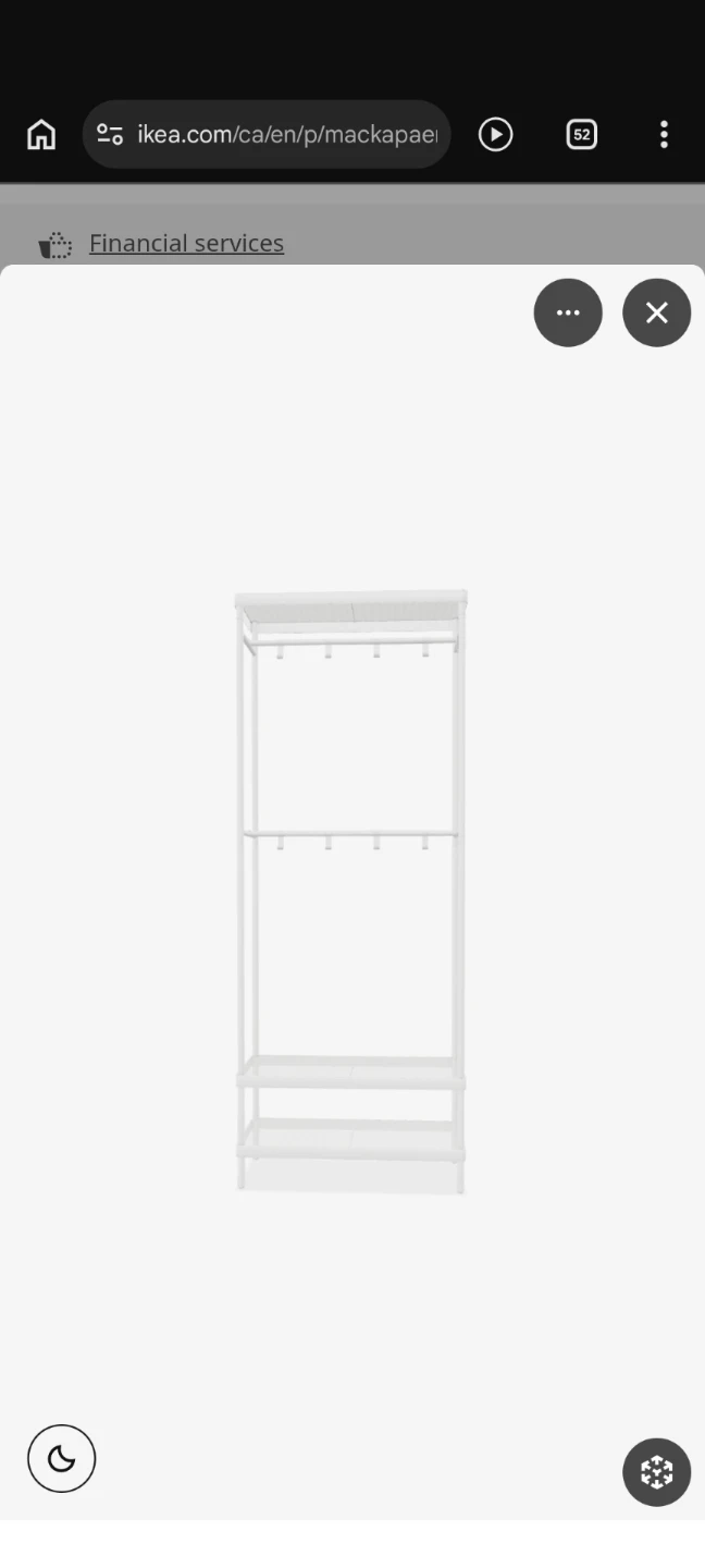 IKEA MACKAPÄR Clothes Rack