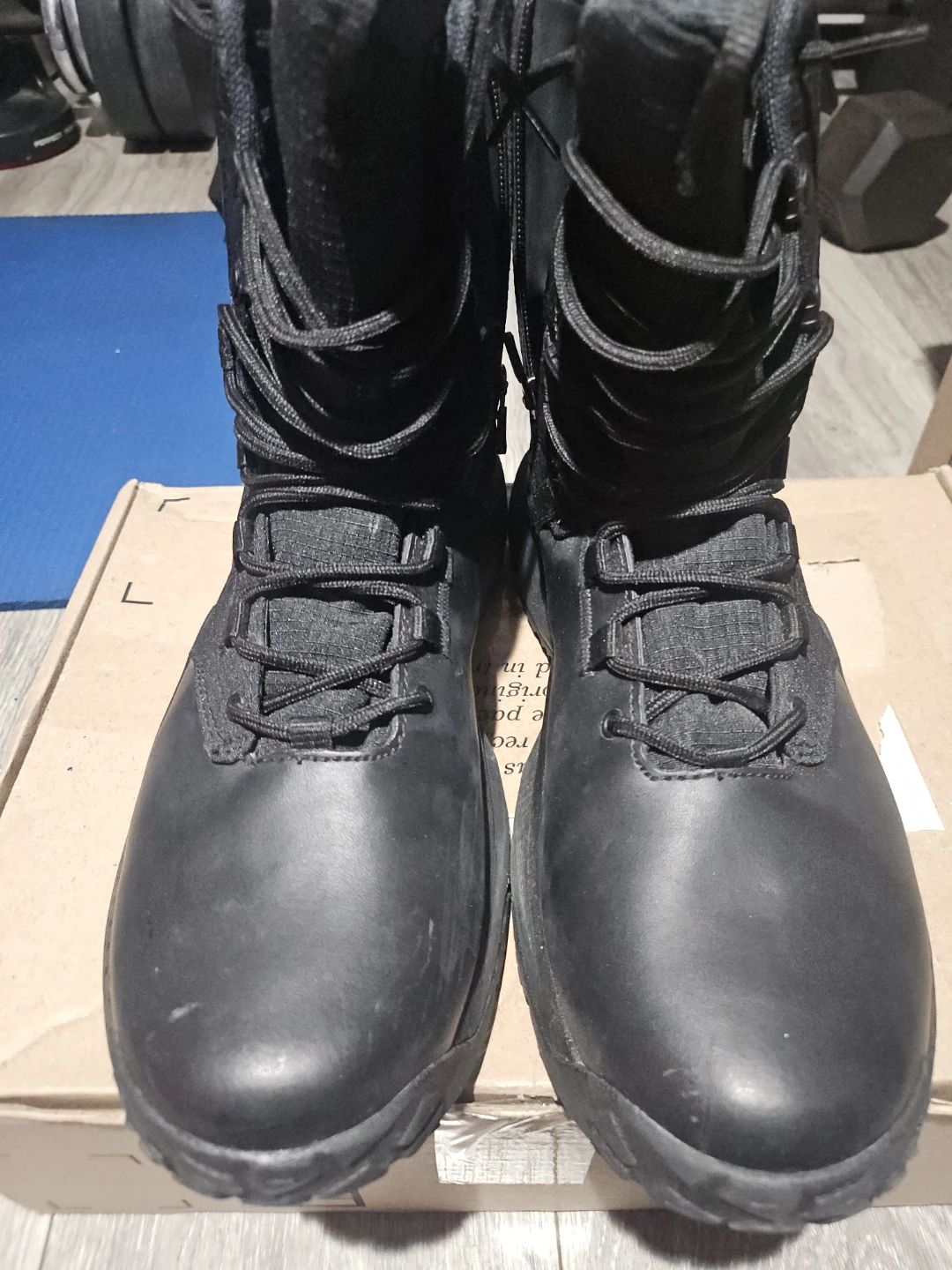 Under Armour Black Tactical Boots Size 11 - photo 2