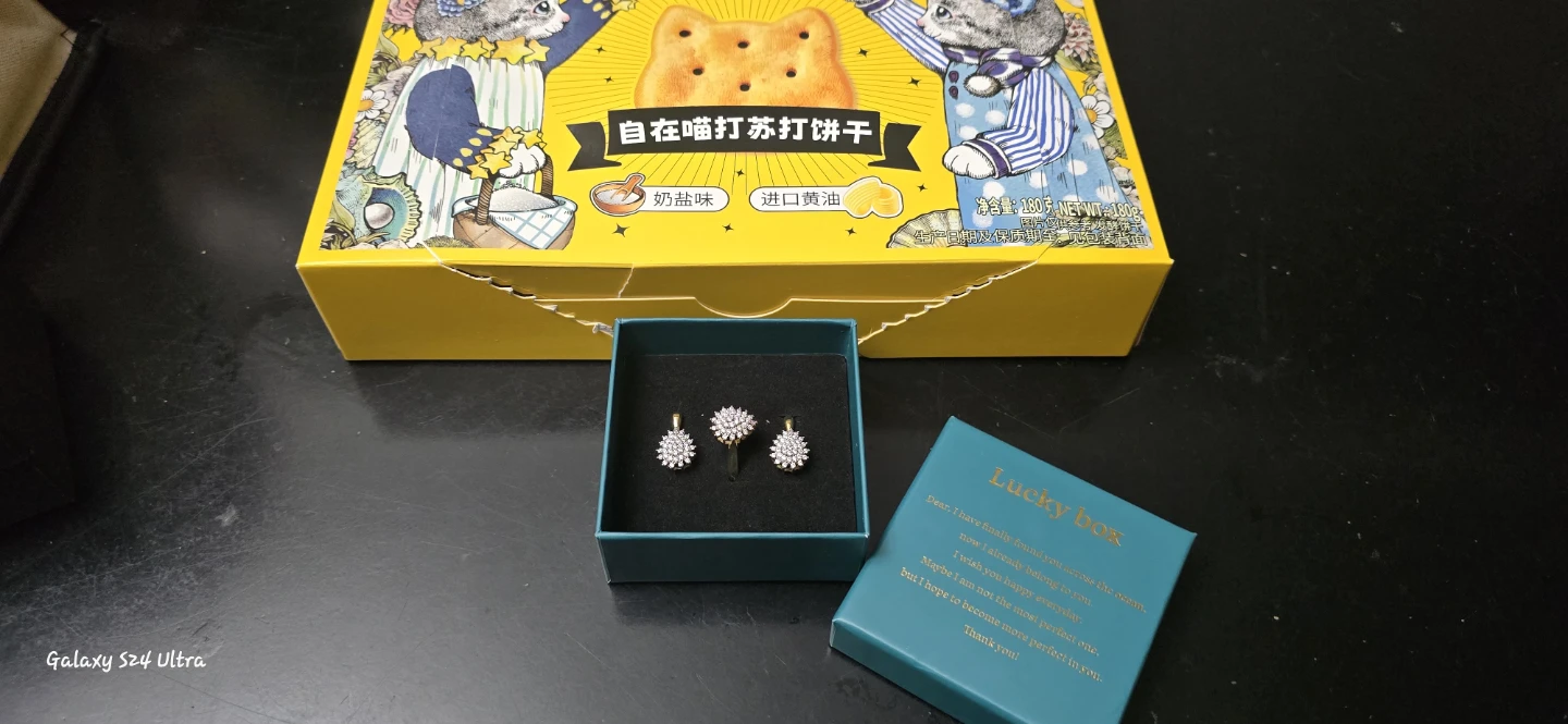 Jewellery Set with Ring and Earrings - photo 2