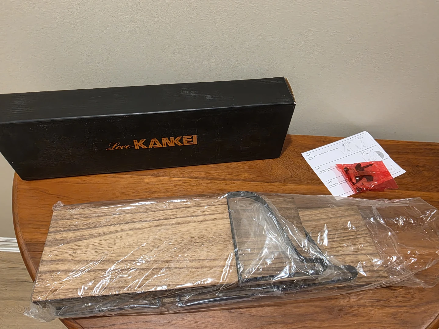 Love KANKEl Floating Wooden Shelves
