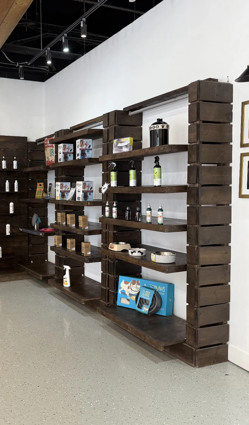 Custom-handmade wooden shelves - photo 2