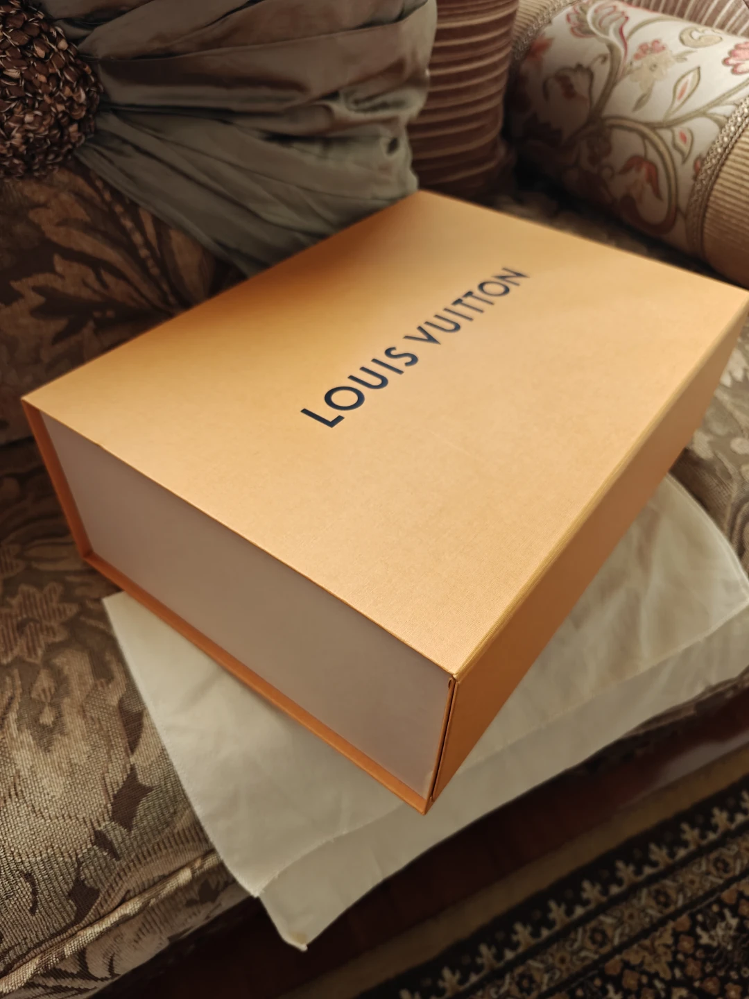 Louis Vuitton box bag dust bag - photo 4