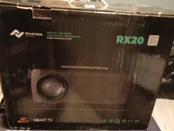 RX20 Smart TV Projector 72' projector screen 10 pc sound system - photo 3