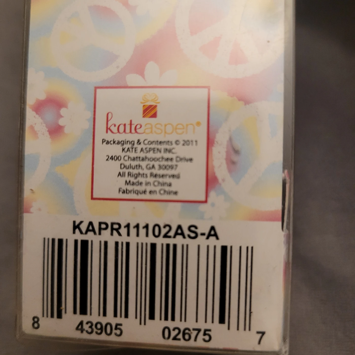 Kate Aspen Peace Love Happiness Bottle Stopper - photo 4