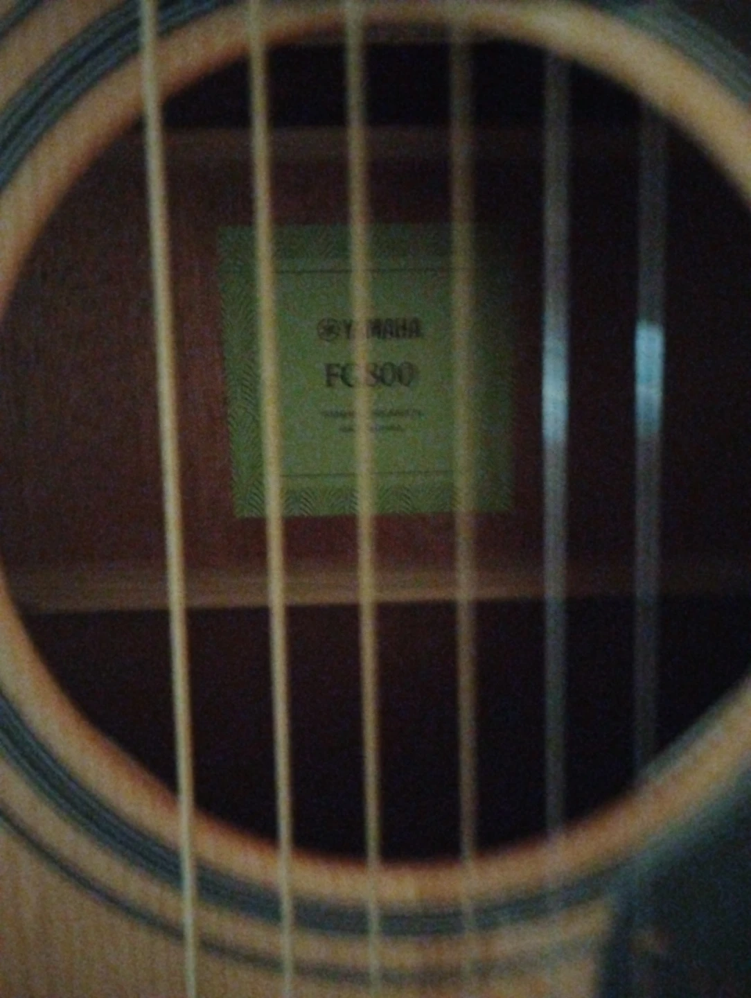 Yamaha FG800 Acoustic Guitar - photo 4