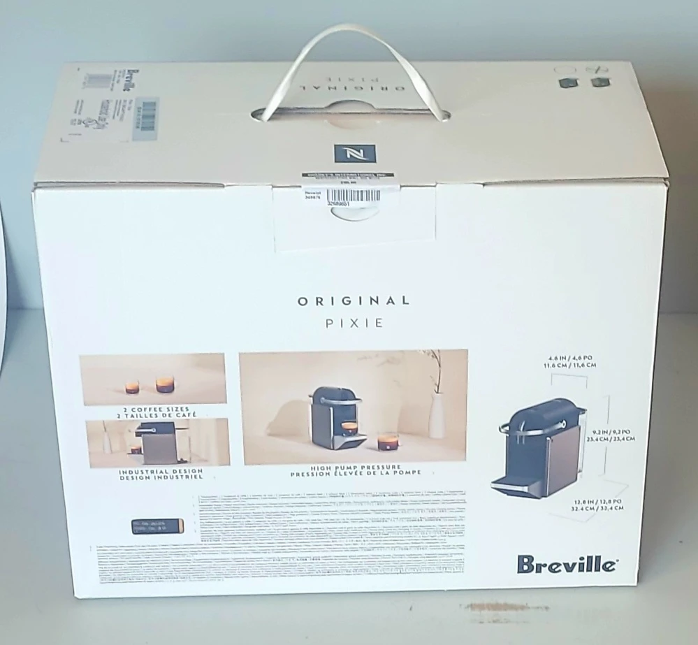 Nespresso Original Pixie Espresso Machine (32689651) - photo 2