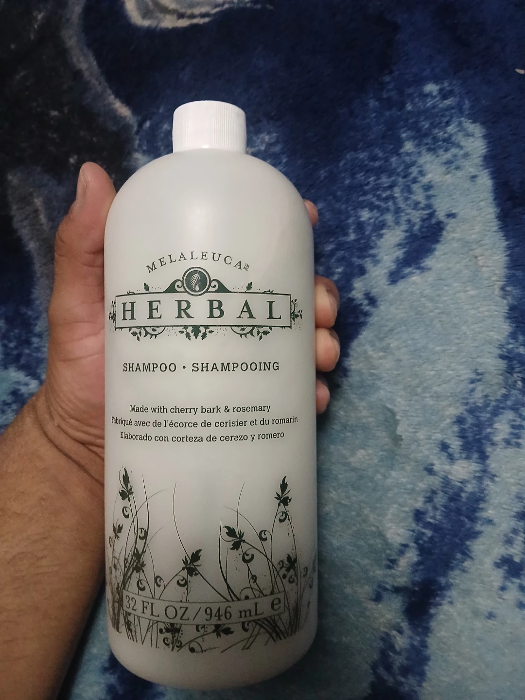 Melaleuca Herbal Shampoo Cherry Bark & Rosemary 32 oz
