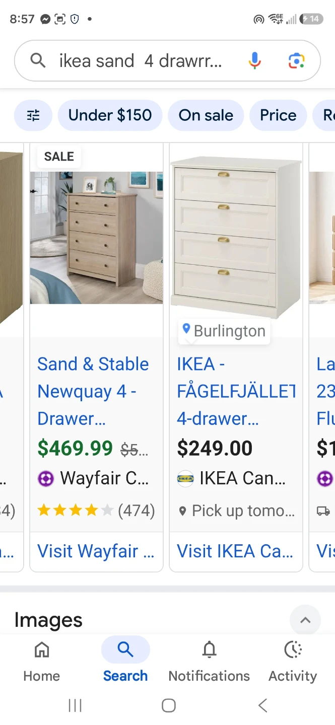 IKEA SONGESAND 4-drawer chest, white - photo 2