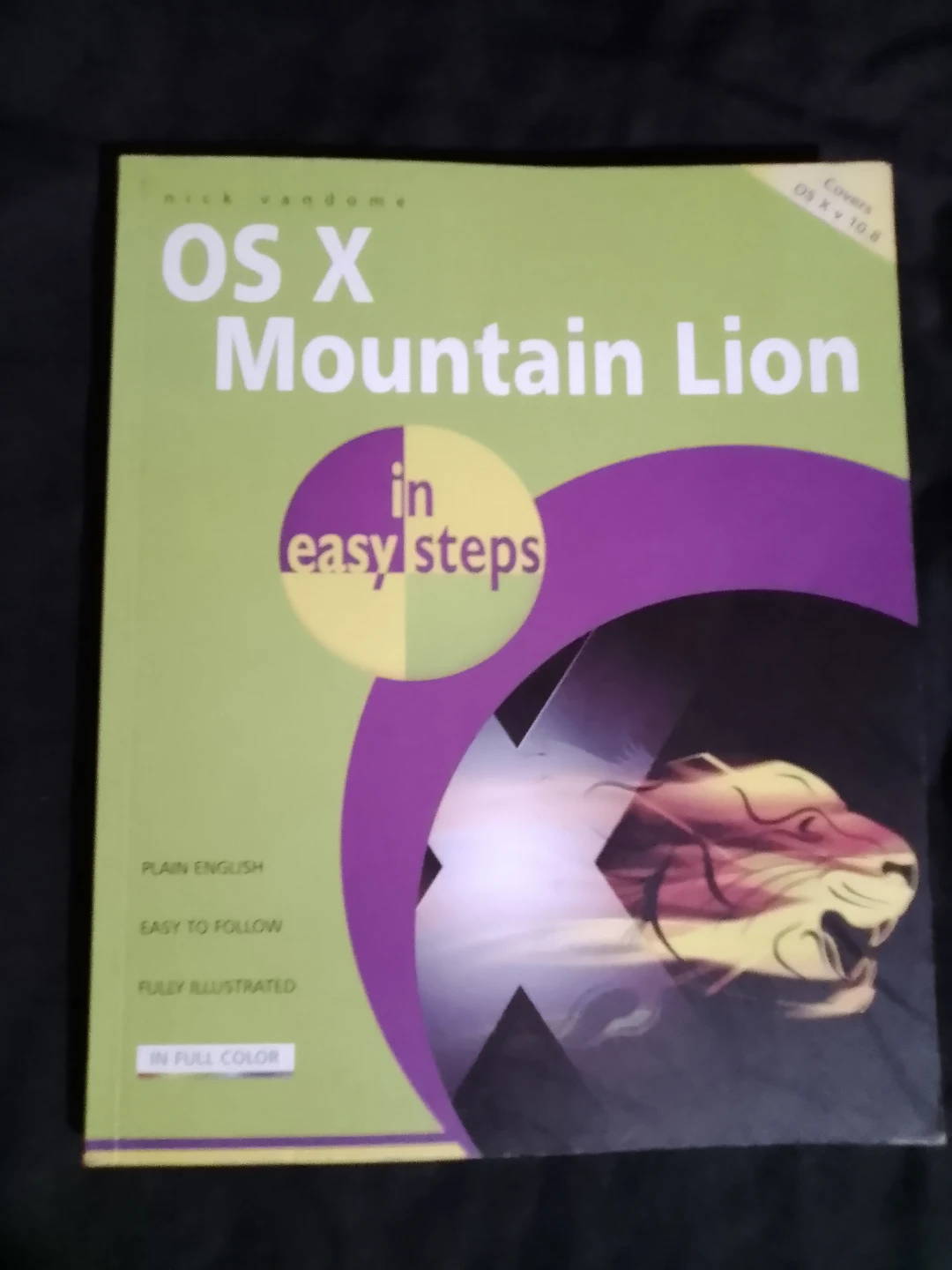OS X Mountain Lion in Easy Steps Book