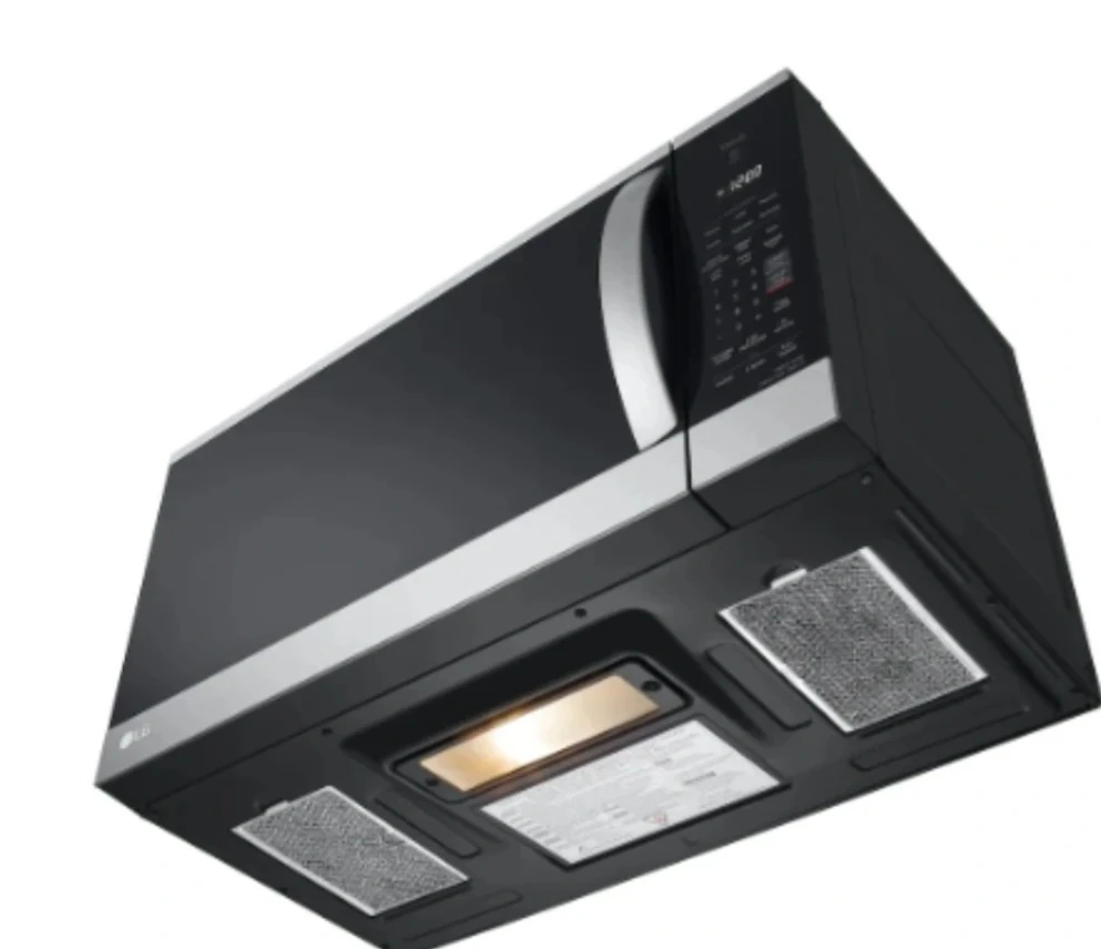 LG ThinQ over-the-range microwave