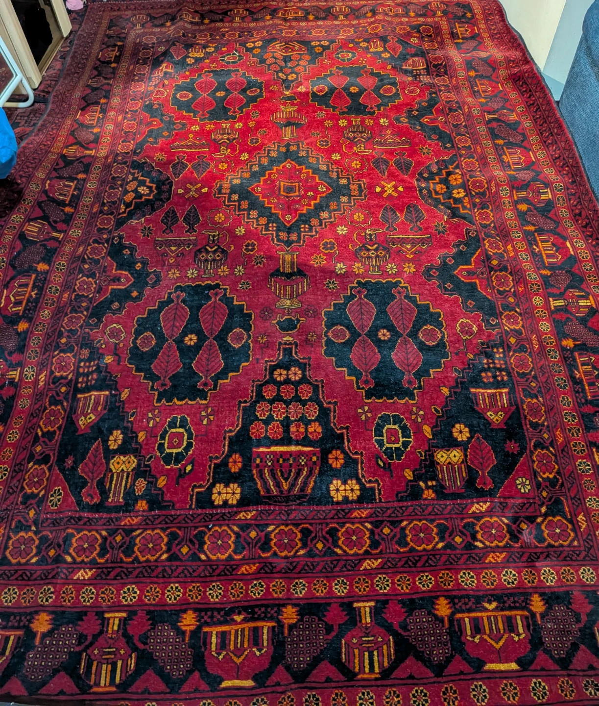 Handmade Afghan large rug