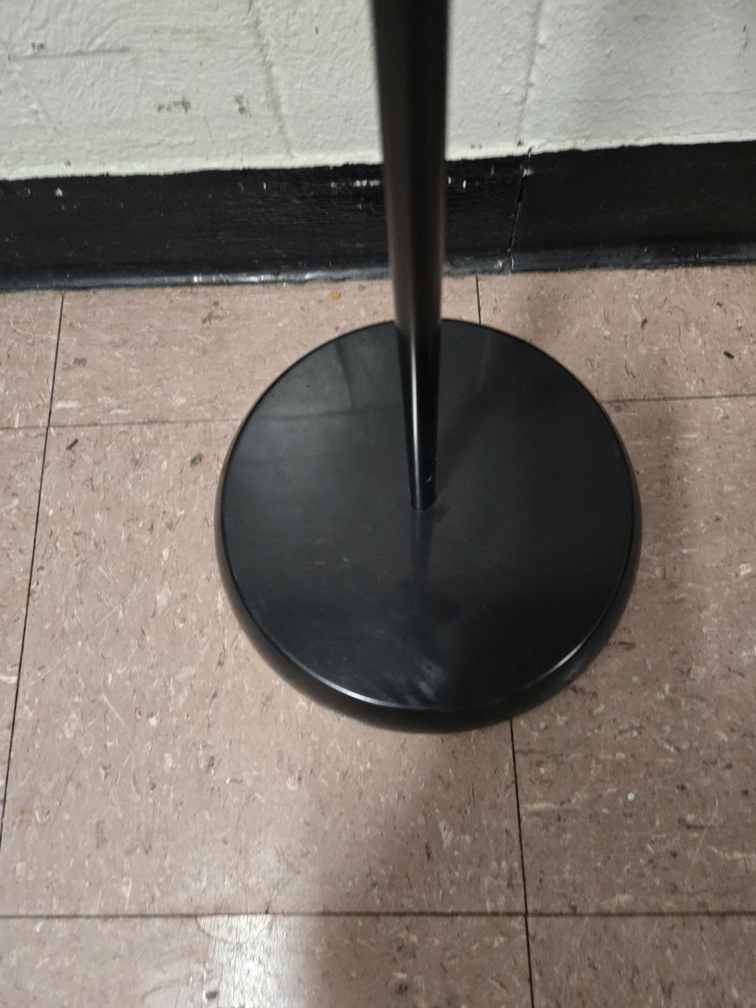 Simple Black Torchiere Floor Standing Lamp with Bulb - photo 5