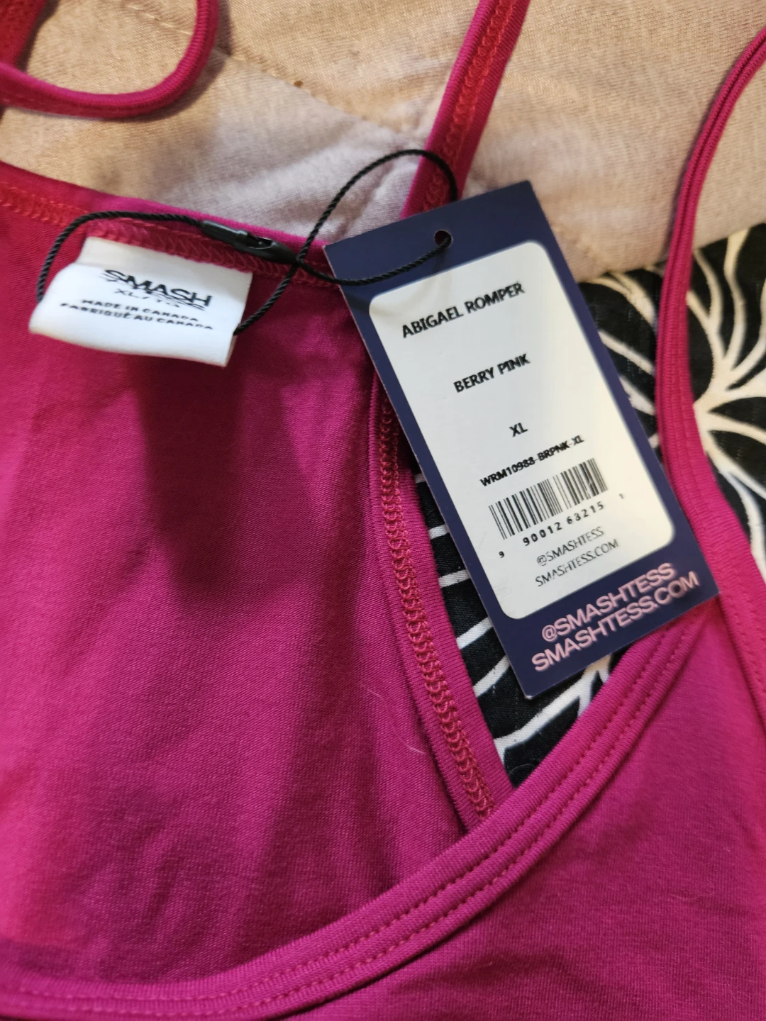 Smash ABIGAEL ROMPER Berry Pink XL - photo 2