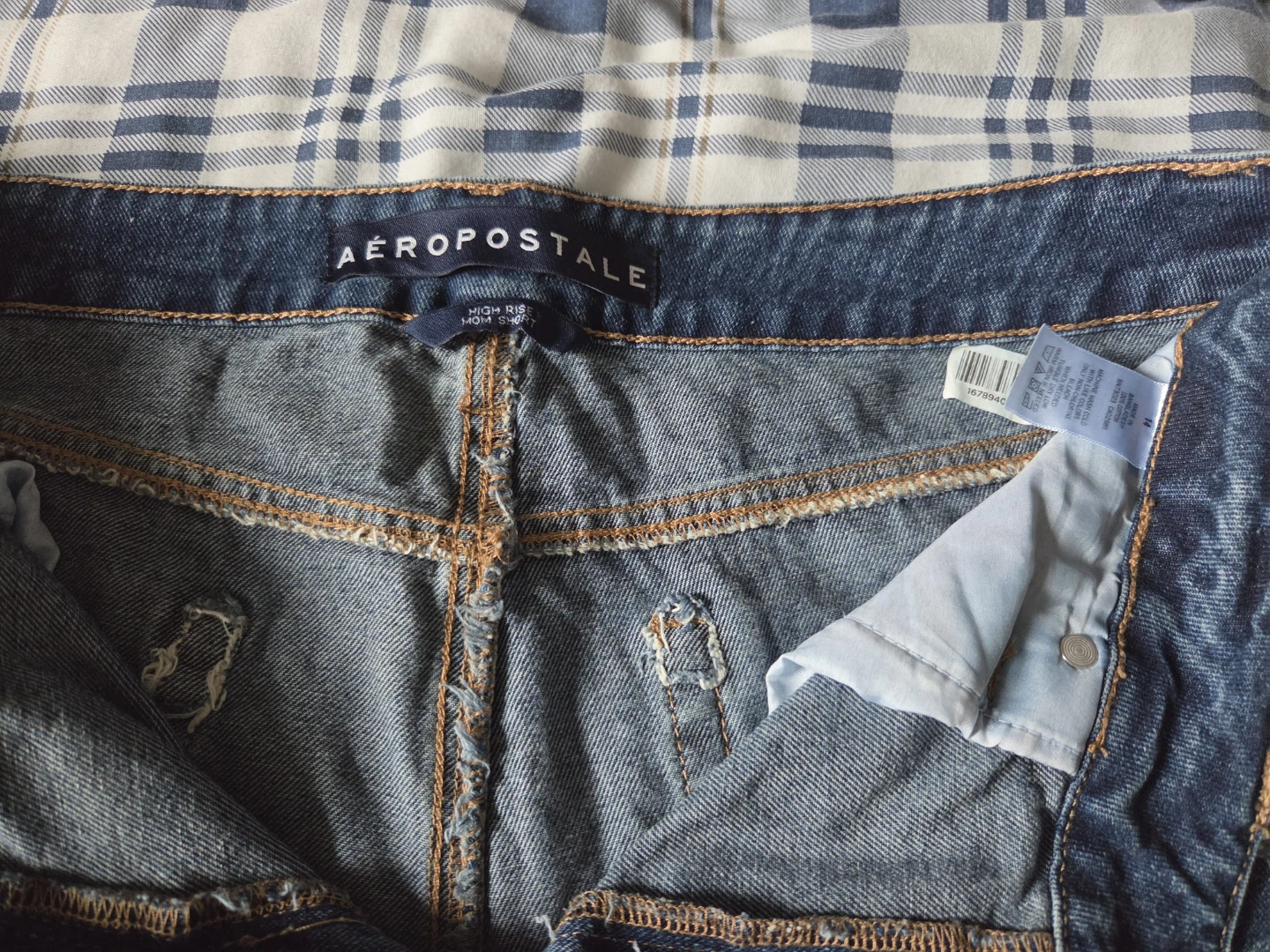 Aeropostale High Rise Mom Shorts - photo 2