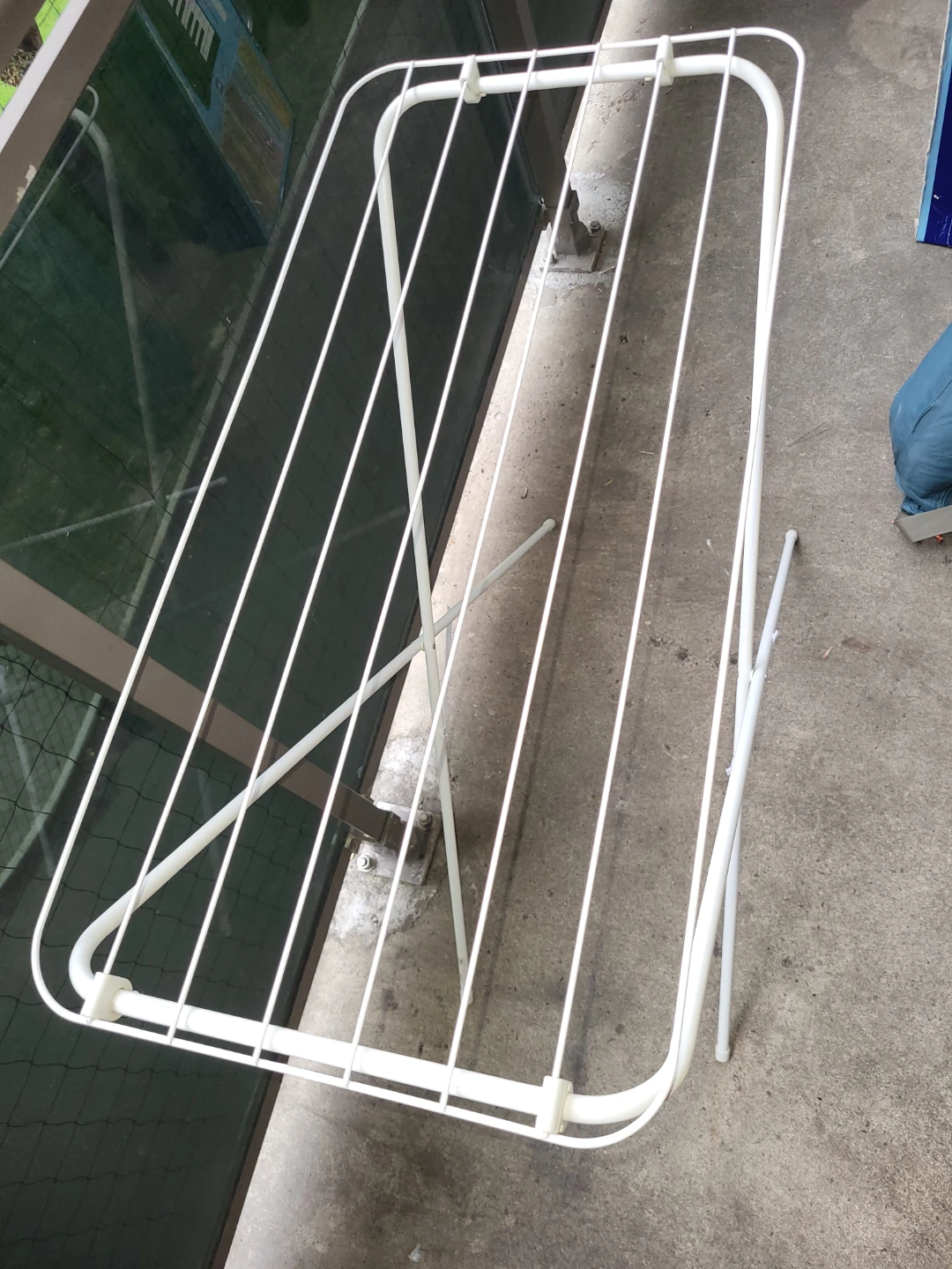 Ikea White Folding Drying Rack