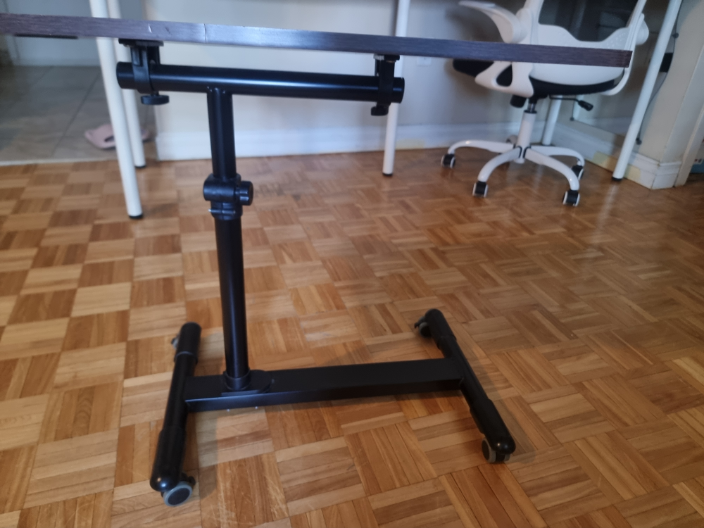 Adjustable Rolling Laptop side Table