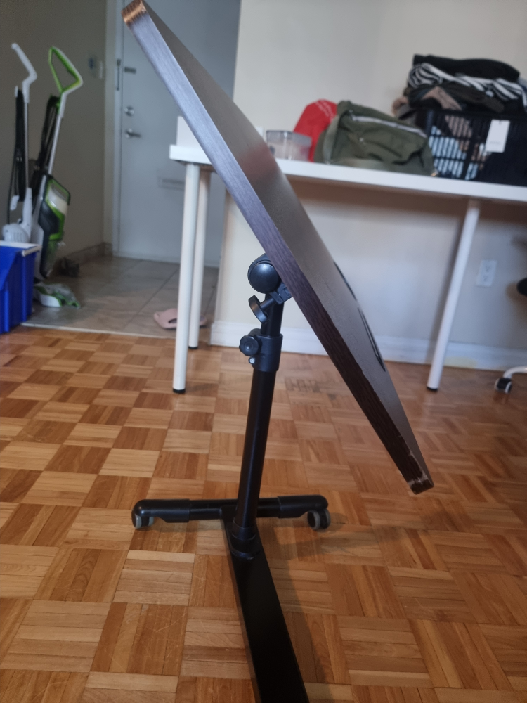 Adjustable Rolling Laptop side Table - photo 5
