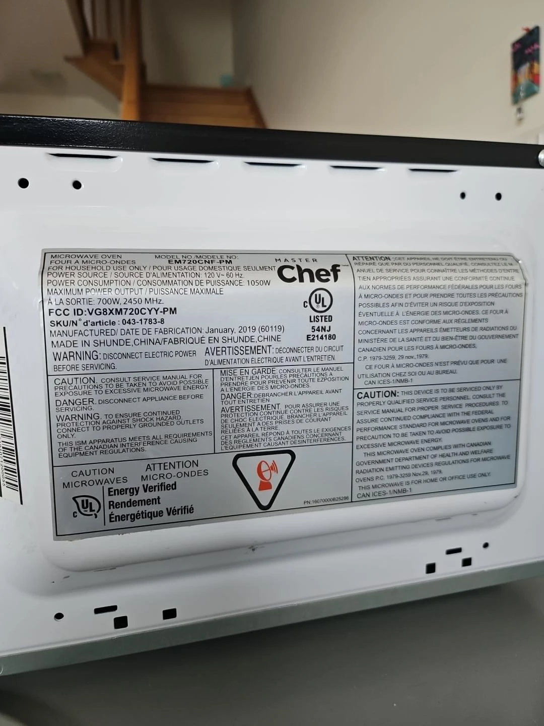 Master Chef Microwave Oven - photo 3