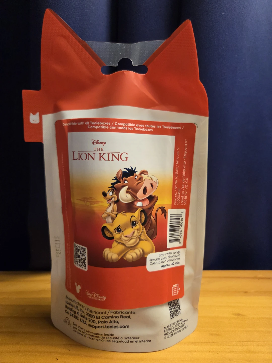 Tonies Simba Audio Toy Figurine from Disney's The Lion King - photo 2