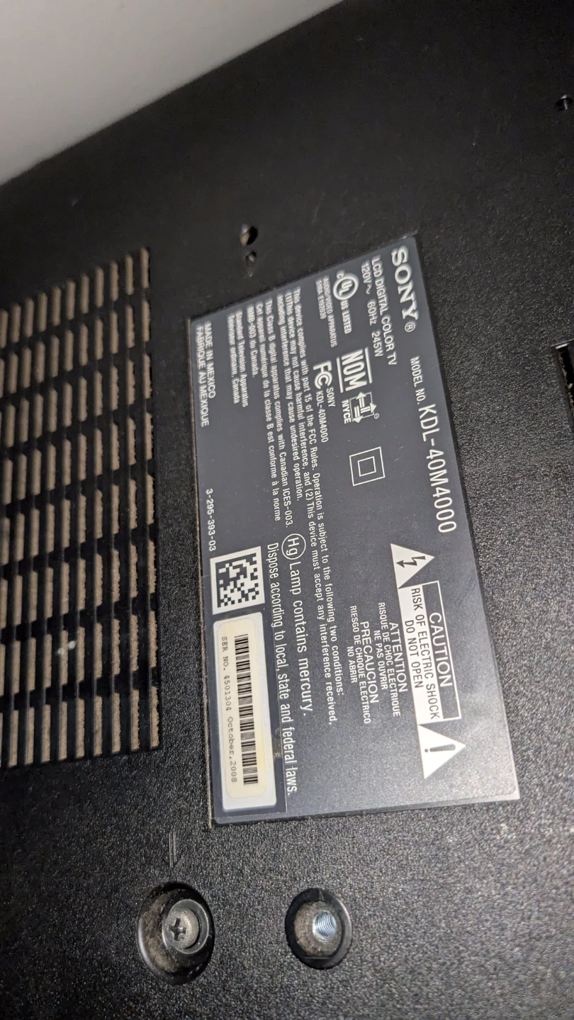 Sony Flat Screen TV - photo 4