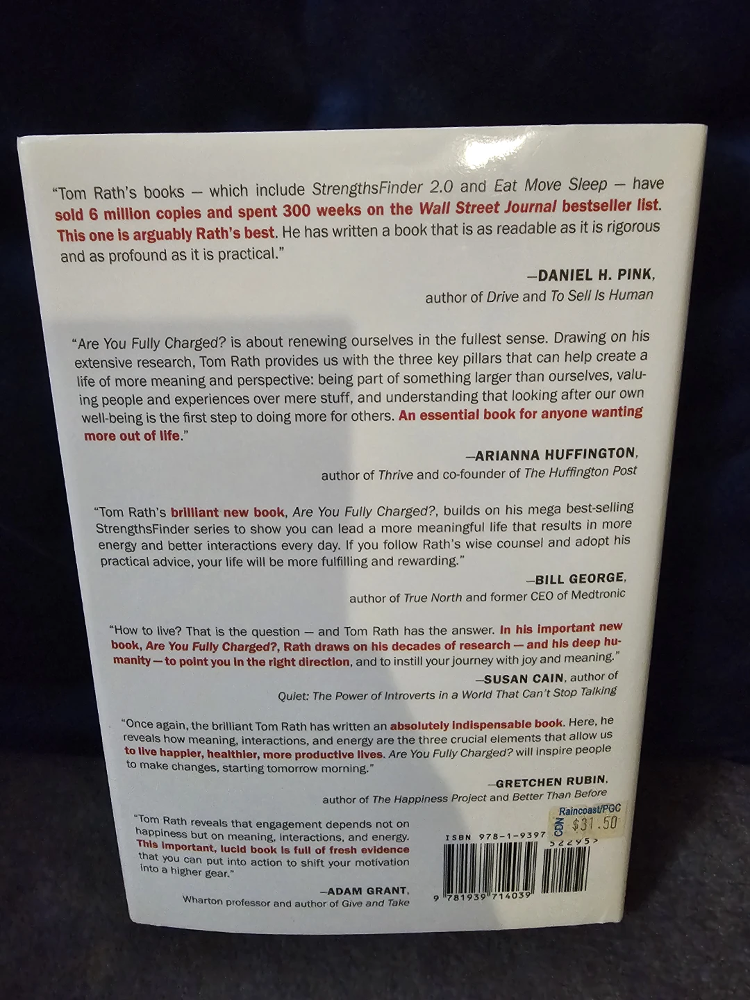 Are You Fully Charged? by Tom Rath Book - photo 3