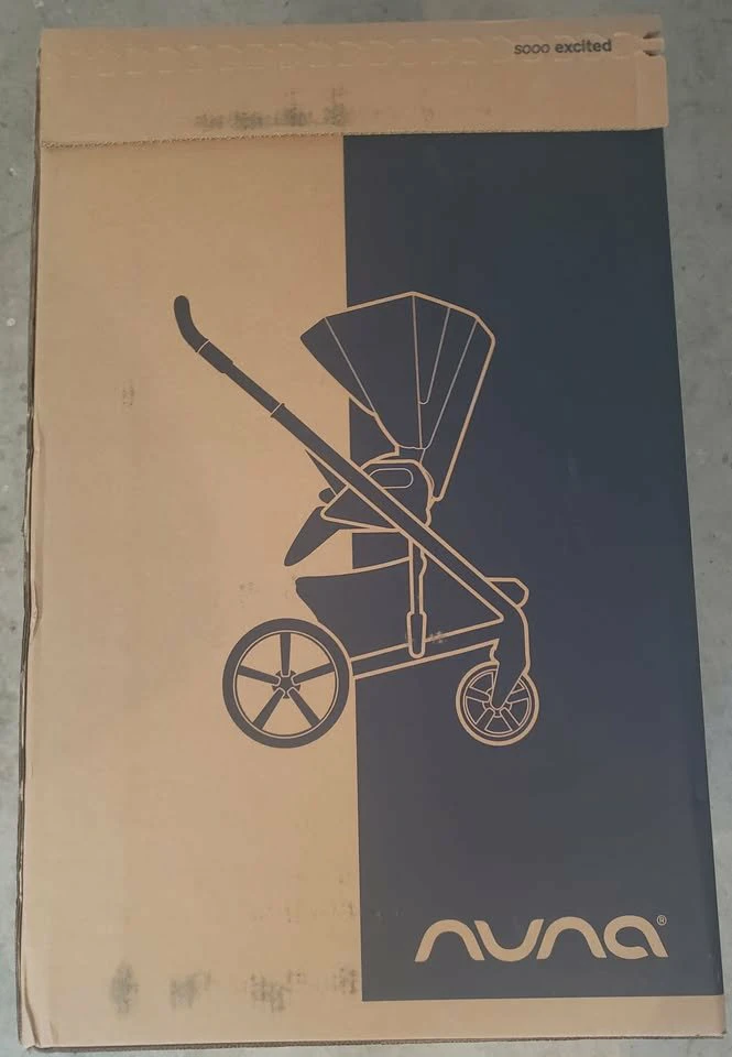 Nuna MIXX Next Stroller, Caviar. New in box.