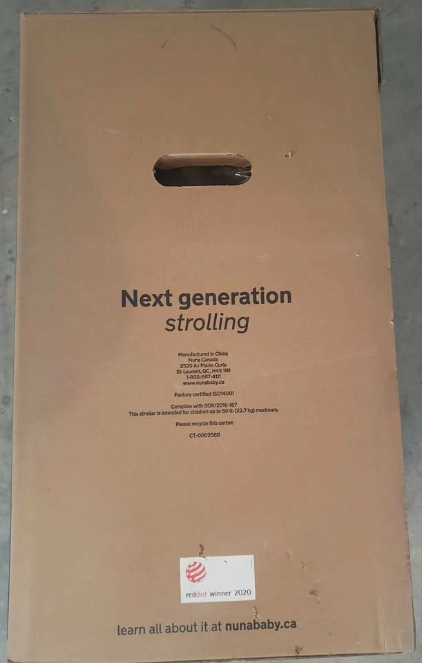 Nuna MIXX Next Stroller, Caviar. New in box. - photo 3