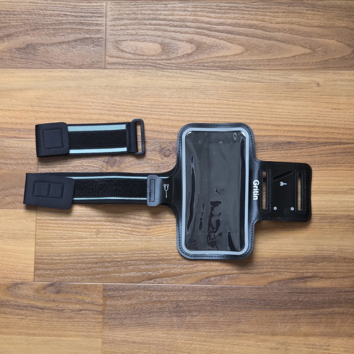 Gritin Black Armband for Phone