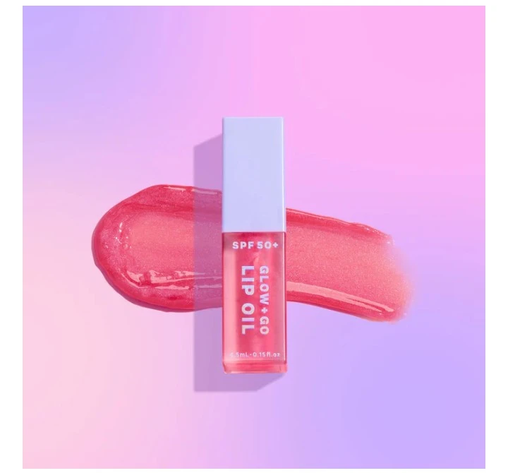 Naked Sundays Glow + Go Lip Oil SPF 50 - Watermelon