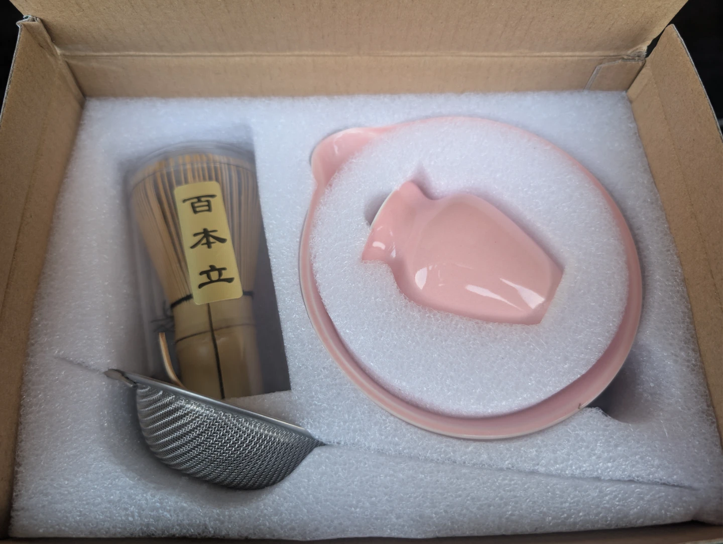 Rzoklot Matcha Ceremony Set in Pink